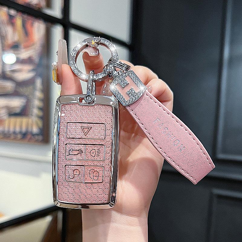 High-End Key Case with Buckle for 2013-2025 Range Rover Sports Models