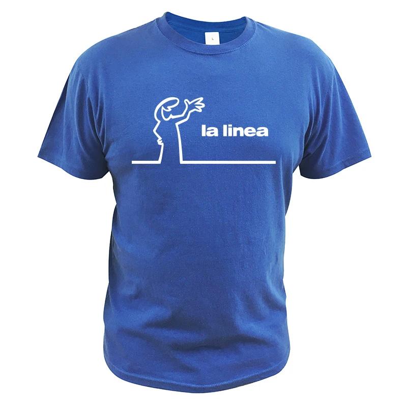 La Linea TV Series Print T Shirt For Men Fashion O-neck Unisex Tops Summer Harajuku Oversized Short Sleeve T-shirts Streetwear