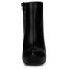 Allegra K Women's Platform Chunky Heel Ankle Boots, Black, Size 24.0 cm