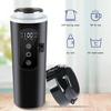 500 мл Автомобильная кружка с подогревом из нержавеющей стали Электрическая дорожная кружка с подогревом для автомобиля 12 В 24 В