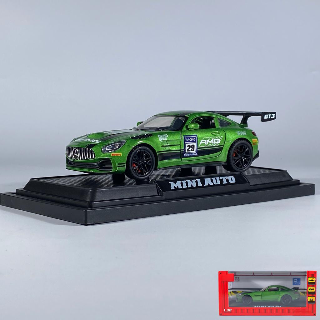 AATB1 1:32 Benz AMG GT Super Sports Car Alloy Metal Diecast Model Car Indoor Trendy Toys Ornaments Premium Decoration Collection Gifts