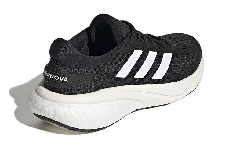 adidas Supernova 2 J Нескользящие, Износостойкие, Дышащие Низкие Детские Беговые Кроссовки Черные Унисекс GX9803