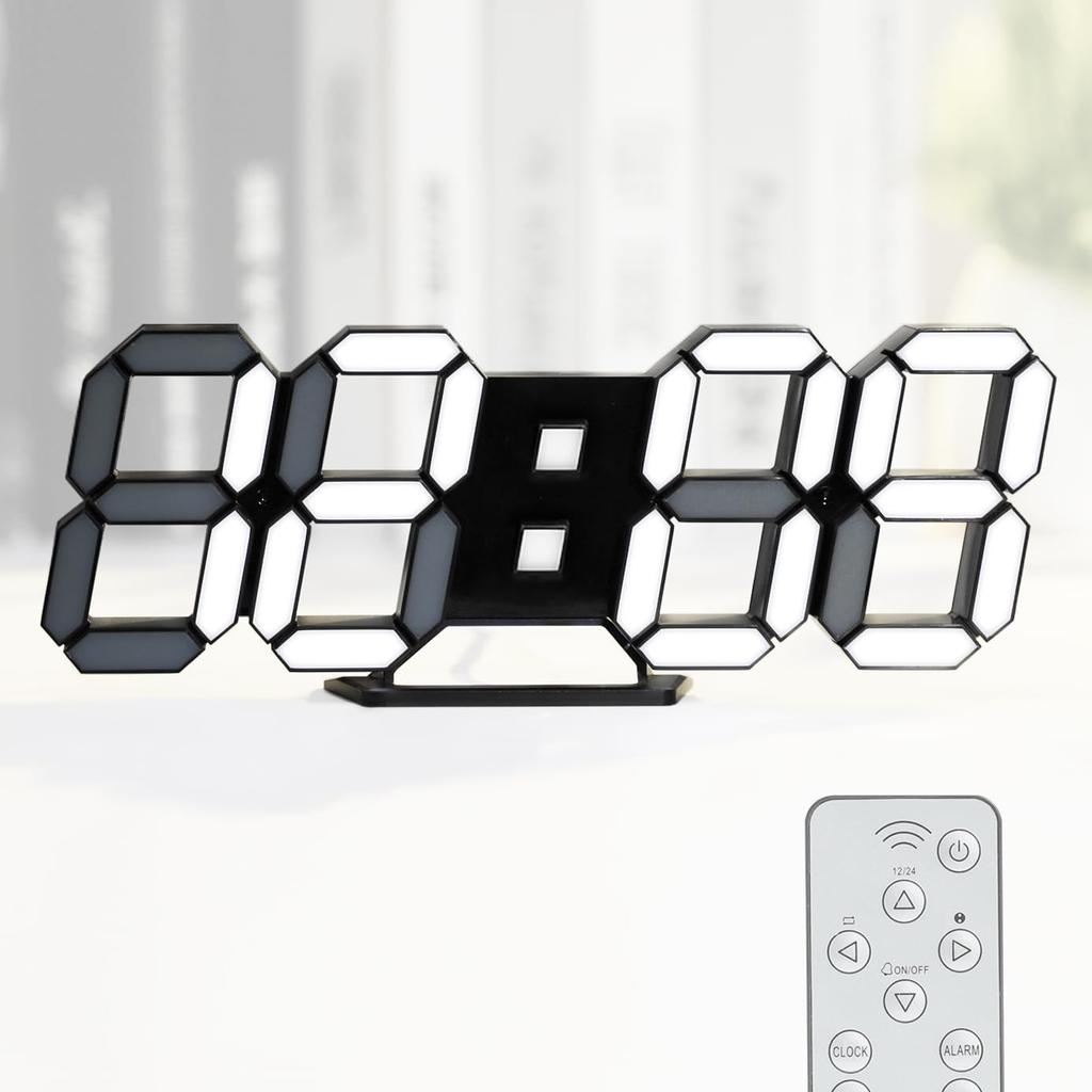 KOSUMOSU ACD-215B LED Wall Clock Black
