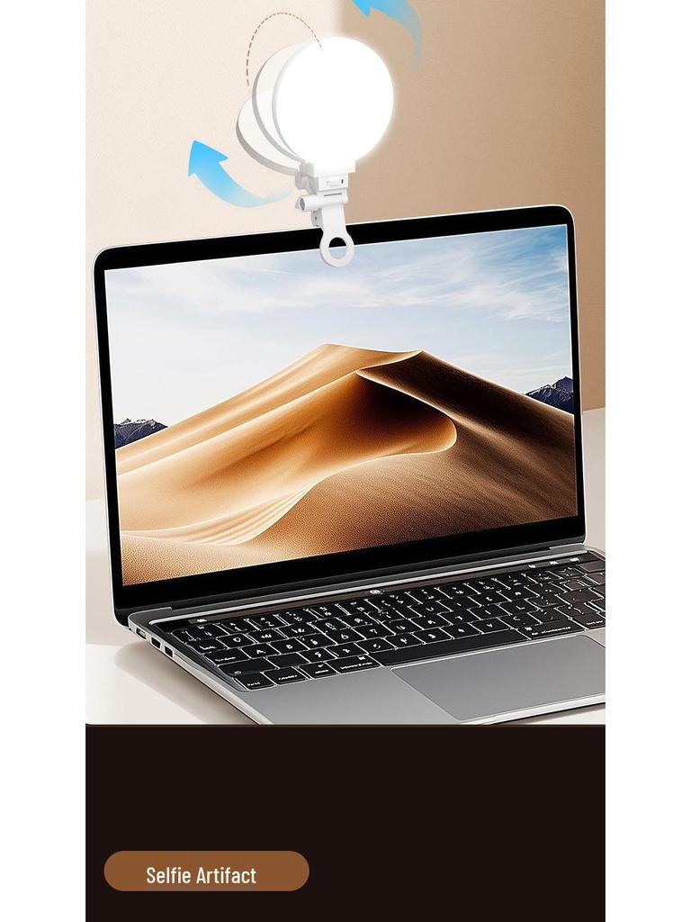 Светодиодный карманный фонарик: Трехцветная лампа для селфи и фотосъемки