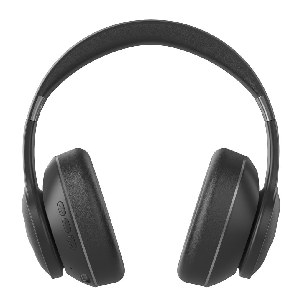 Hybrid Active Noise Cancelling Over-Ear Headset with Deep Bass Reduce Noise Music Earbuds for Sport