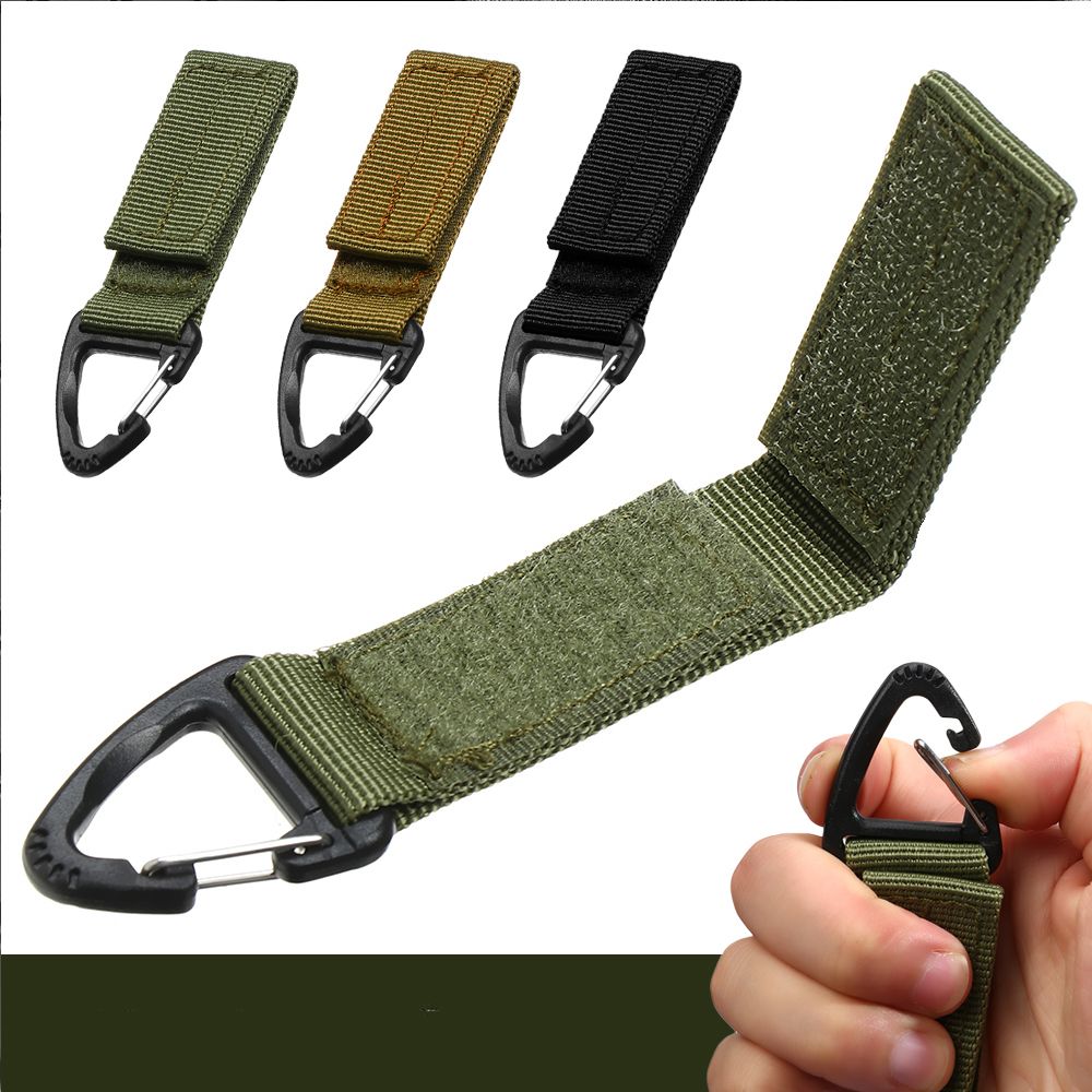 Durable Clip Supplies EDC Equipment Belt Clips Keychain Hang Buckle Strap Carabiners
