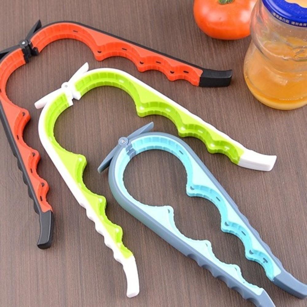 Quick Opening Bottle Wrench 4 in 1 Bottle Cap Twister Kitchen Gadget Jar Opener  Everyday Use