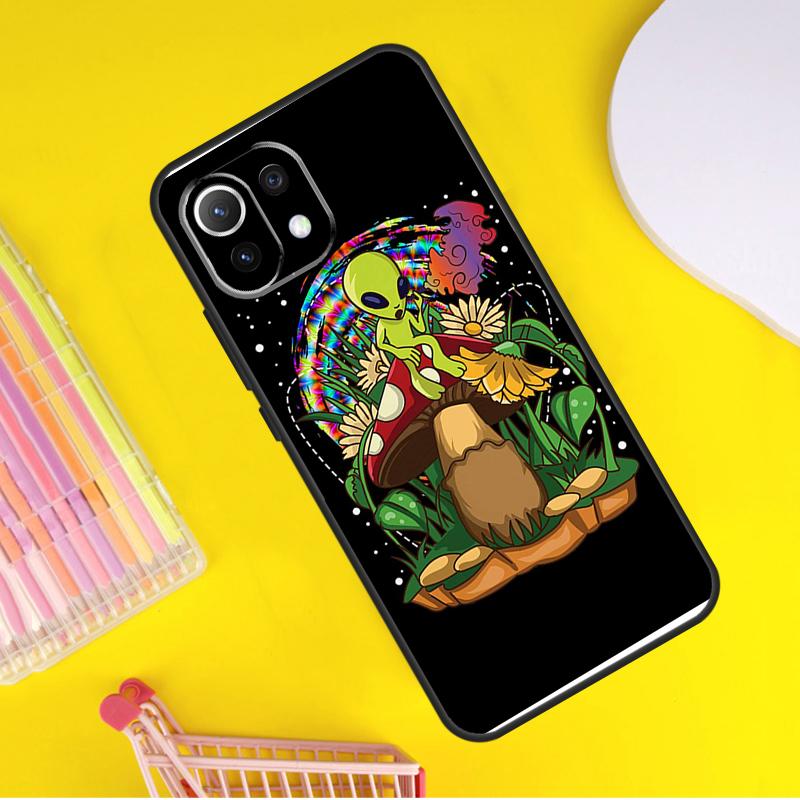 Чехол Hippie Mushroom Frog shrooms для Xiaomi 13 14 Ultra 11T 12T 13T 14T Pro POCO X7 Pro X3 X5 F3 F5 F6 M6 X6 Pro
