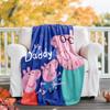 1pc Peppa Pig6 Theme Blanket - Digital Print, Polyester, Cozy for All Seasons, Perfect for Outdoor, Camping, and Travel