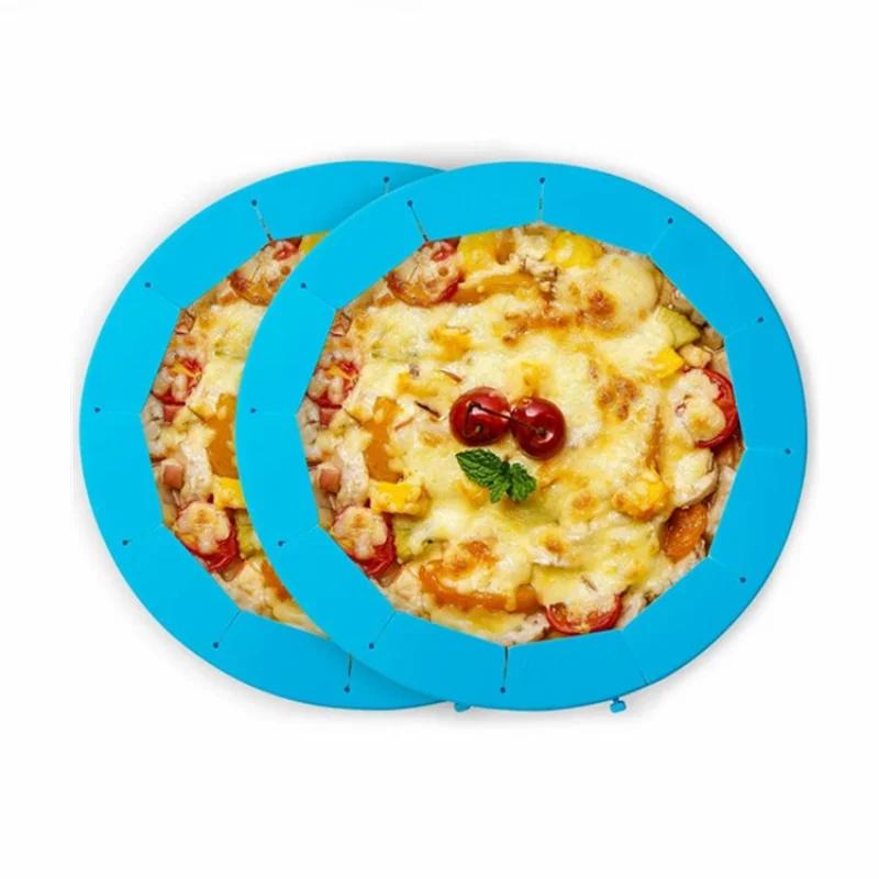 Инструменты Многоразовый Защитный Кольцо для Пирога Кухонная Корочка Защитные Кольца для Пиццы Щит для Выпечки Силиконовая Крышка для Пирога Регулируемое Кольцо для Выпечки Пирога