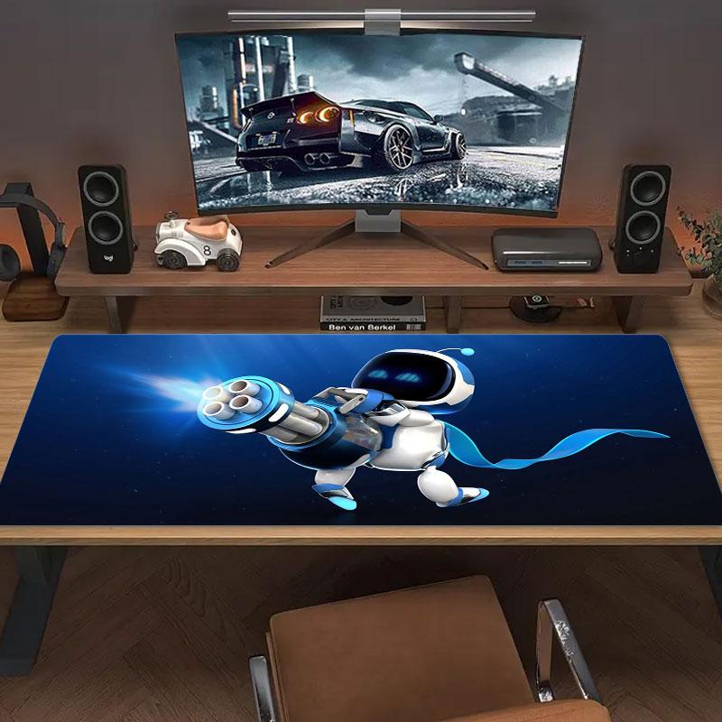 ASTRO BOT Коврик для мыши большого размера Большая подушка для игрового стола Нескользящий Коврик для ноутбука Планшета Большая мышь XXL Коврик Мини-ПК Игровой коврик С заблокированным краем