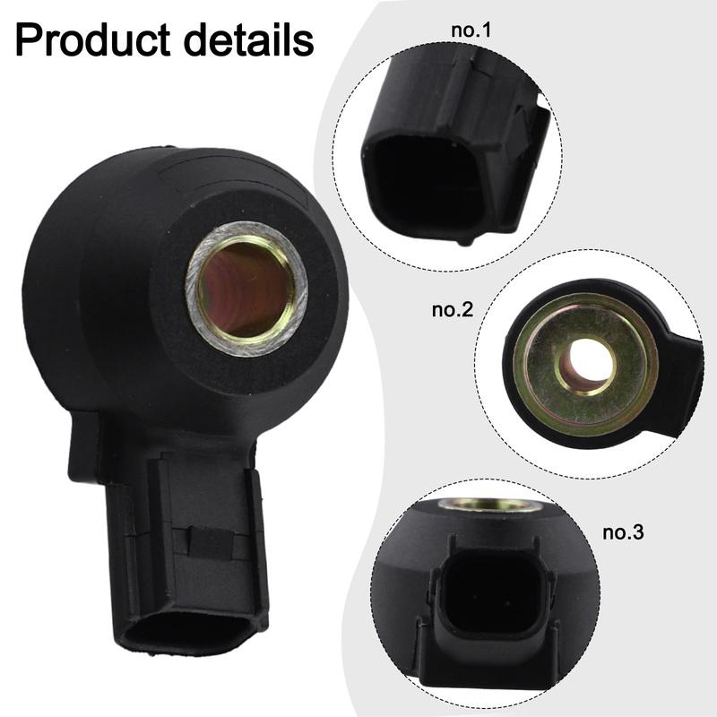 Reliable Performance Knock Sensor for Honda For Accord For CRZ For CRV For Civic ABS Metal Black OE 30530 R1A A01