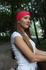 Stylish Women' Headband 247 Made of Bamboo - Shaped for Spring/Summer