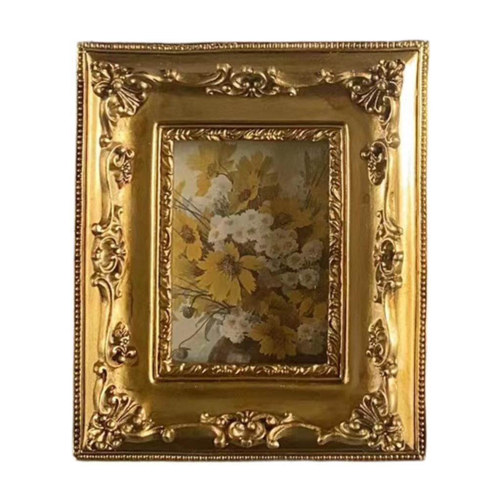 Фоторамка в винтажном стиле настенное крепление старомодная фоторамка