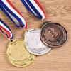 30/10pcs Gold Silver Bronze Metal Award Medals for Sports Academics or Any Competition Diamete Winner Reward Outdoor Souvenir