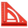 Carpenter Square Woodworking Small Accurate Mini Aluminum Triangular Ruler Integrated Tool