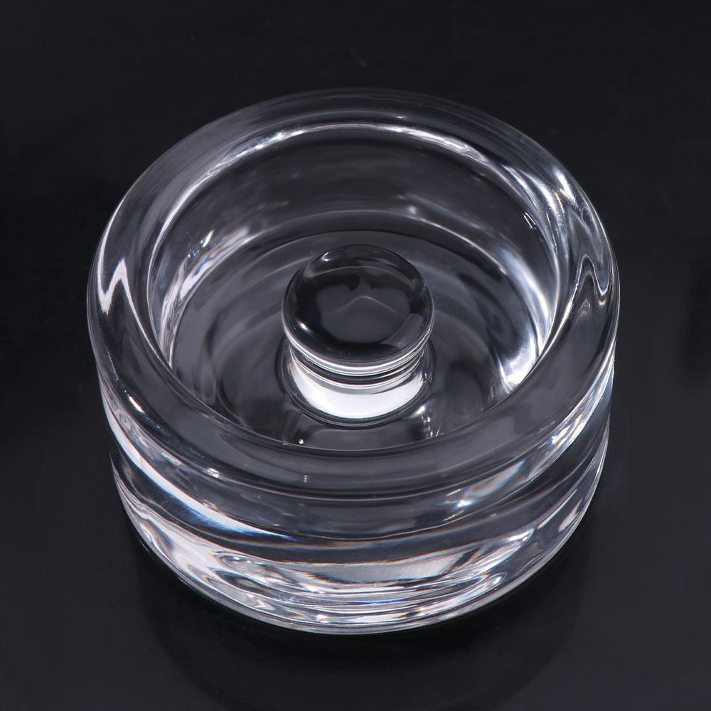 Heavy Fermentation Glass Weights Transparent Cheese Fermentation Lid Canning Weights Canning