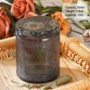 Тисненая стеклянная банка: DIY Беспламенная ароматическая свеча в стакане с цветным узором