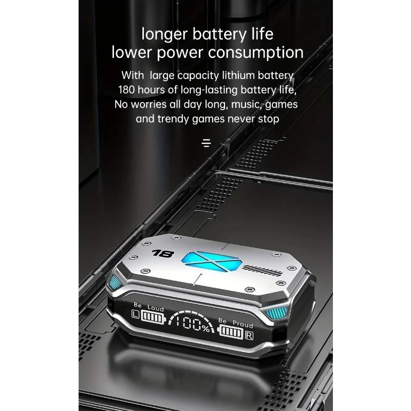 Bluetooth-наушники TWS Беспроводные наушники с шумоподавлением и аккумулятором емкостью 3500 мАч Спортивные гарнитуры с микрофоном