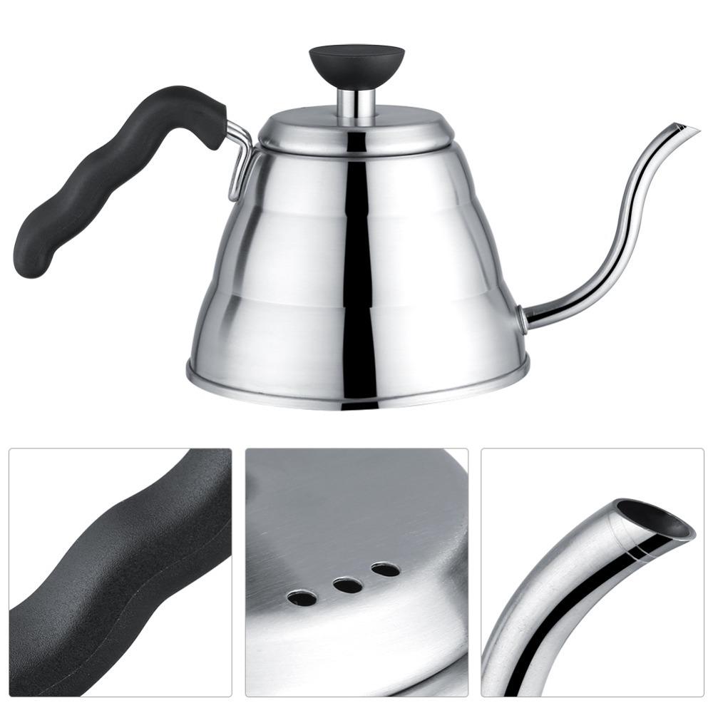 Gooseneck Shaped Gooseneck Kettle Stainless Steel Pour Over Kettle Pour Over Coffee