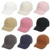 Однотонная бейсболка детская шляпа Для милого малыша хлопок дышащая детская шляпа Кепки для девочки и мальчика Простой стиль 0-5 лет