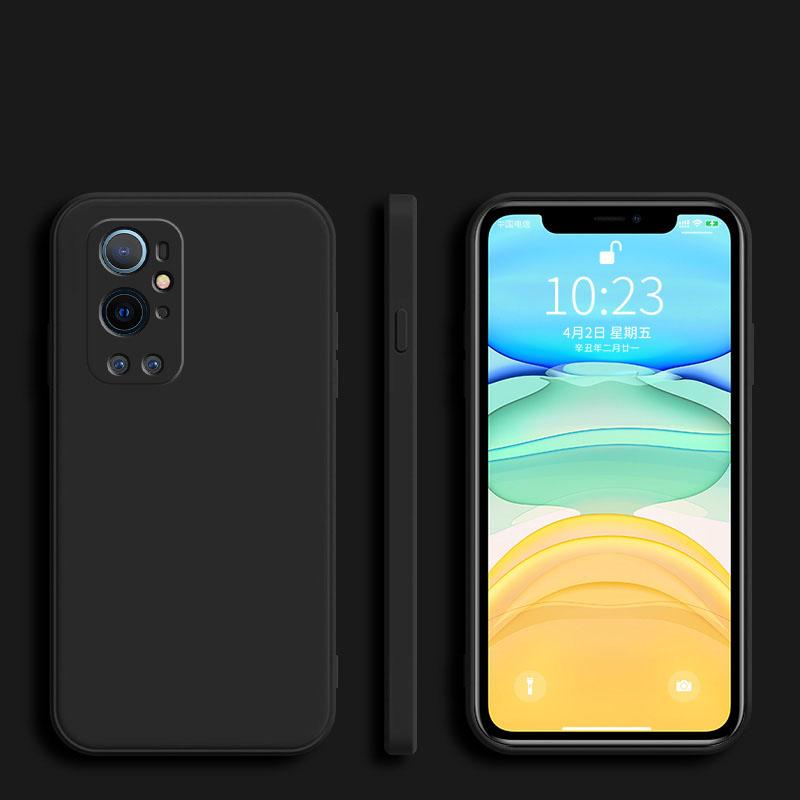 Роскошный квадратный мягкий силиконовый чехол для OnePlus One Plus 11 10 9 9R 9RT 8 7 7T Pro Nord CE 2 5G, однотонная задняя крышка