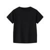 Kids' Short-Sleeve Summer T-Shirt - Korean Style Solid Color Round Neck for Boys & Girls