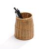 Natural Tea Ceremony Display Baskets Handmade Pencil Holder Multipurpose Makeup Brush Holder  Home