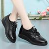 Fashion Spring Women Ladies Luxury Designer Flats Leather Lace Up Sneakers Women's Oxford Casual Sports Single Shoes Soft Bottom New