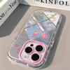Ins Graffiti Butterfly for IPhone16 Promax Mobile Phone Case for Apple 15 Mirror 13 Protective Cover 14 Soft