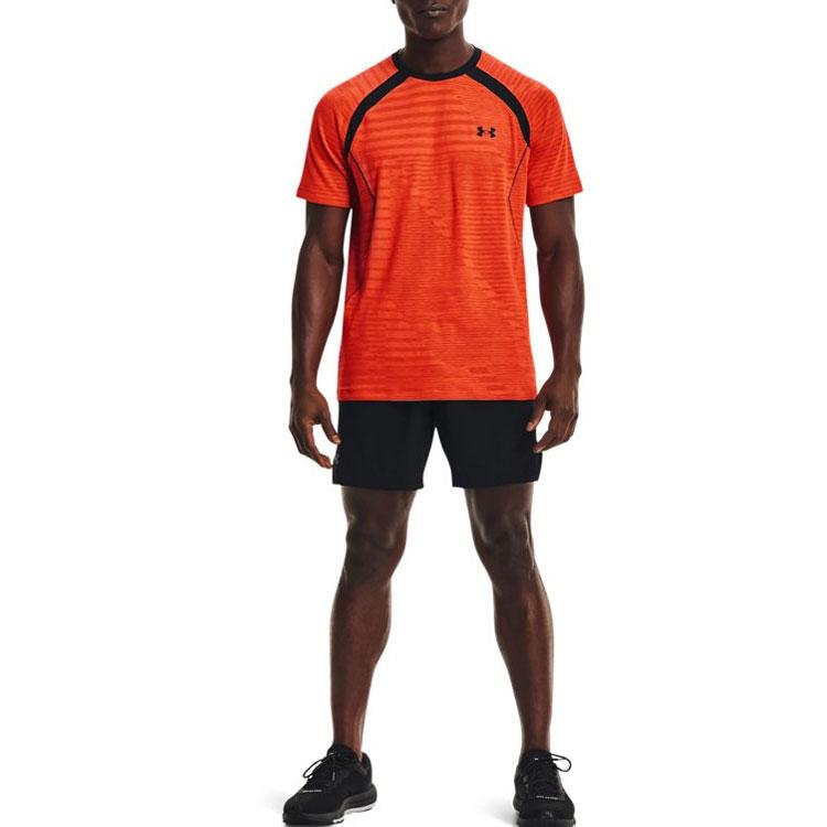 Under Armour Легкие быстросохнущие шорты для бега мужские черные 1365673-001