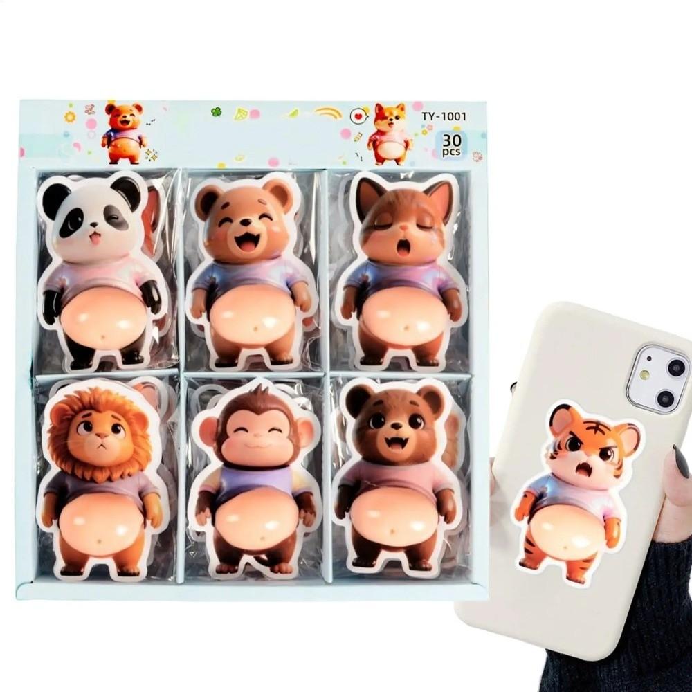 Chubby Shiba Inu 3D Stickers Cartoon Scrapbook Stickers Home Decoration Sticker  for Party Favor