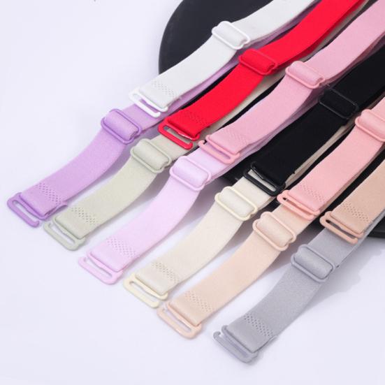 Women's Bra Strap Replacement Adjustable Underwear Shoulder Strap Elastic Non-Slip Removable Bra Shoulder Straps