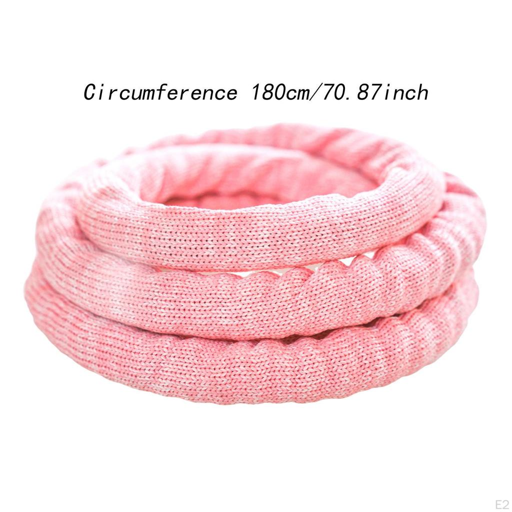 Weighted Fitness Hoop Circle Comfortable Portable Sports Exercise Equipment Waist Friendly