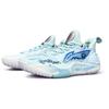 Li Ning Speed 9 Сердце Океана Ткань Устойчивая к истиранию Легкая Низкие Баскетбольные кроссовки Унисекс Синий Белый ABPT001-6()