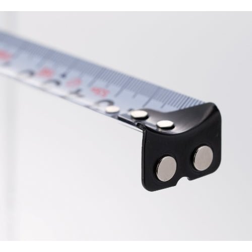 Hara Measuring Tape Measure MAG Craftsman Tape Measure MAG2555, 25mm Wide x 5.5m Long, Silver