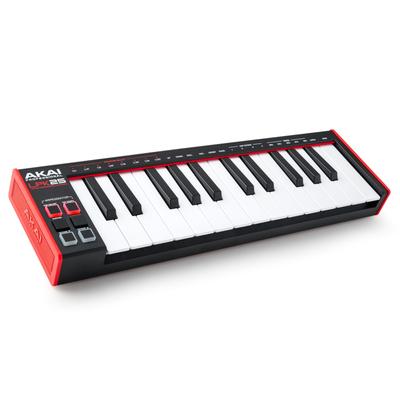 USB MIDI-клавиатура LPK25 с клавиатурой, включая арпеджиатор, программное обеспечение, совместимое с Black 25-клавишной, для музыкального продакшена,
