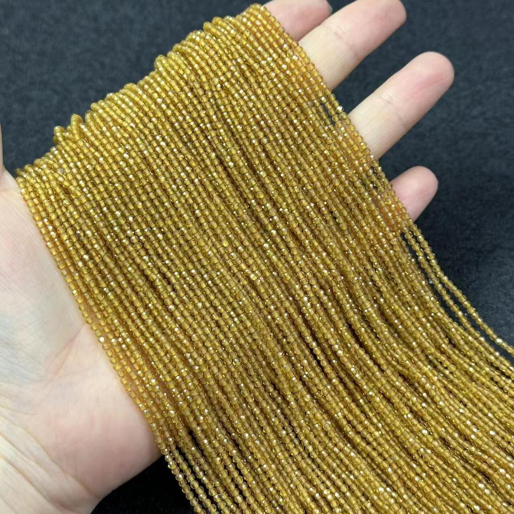 2 мм редкоземельный стеклянный кристалл граненые бусины кисточка ключица цепочка браслет ожерелье аксессуары