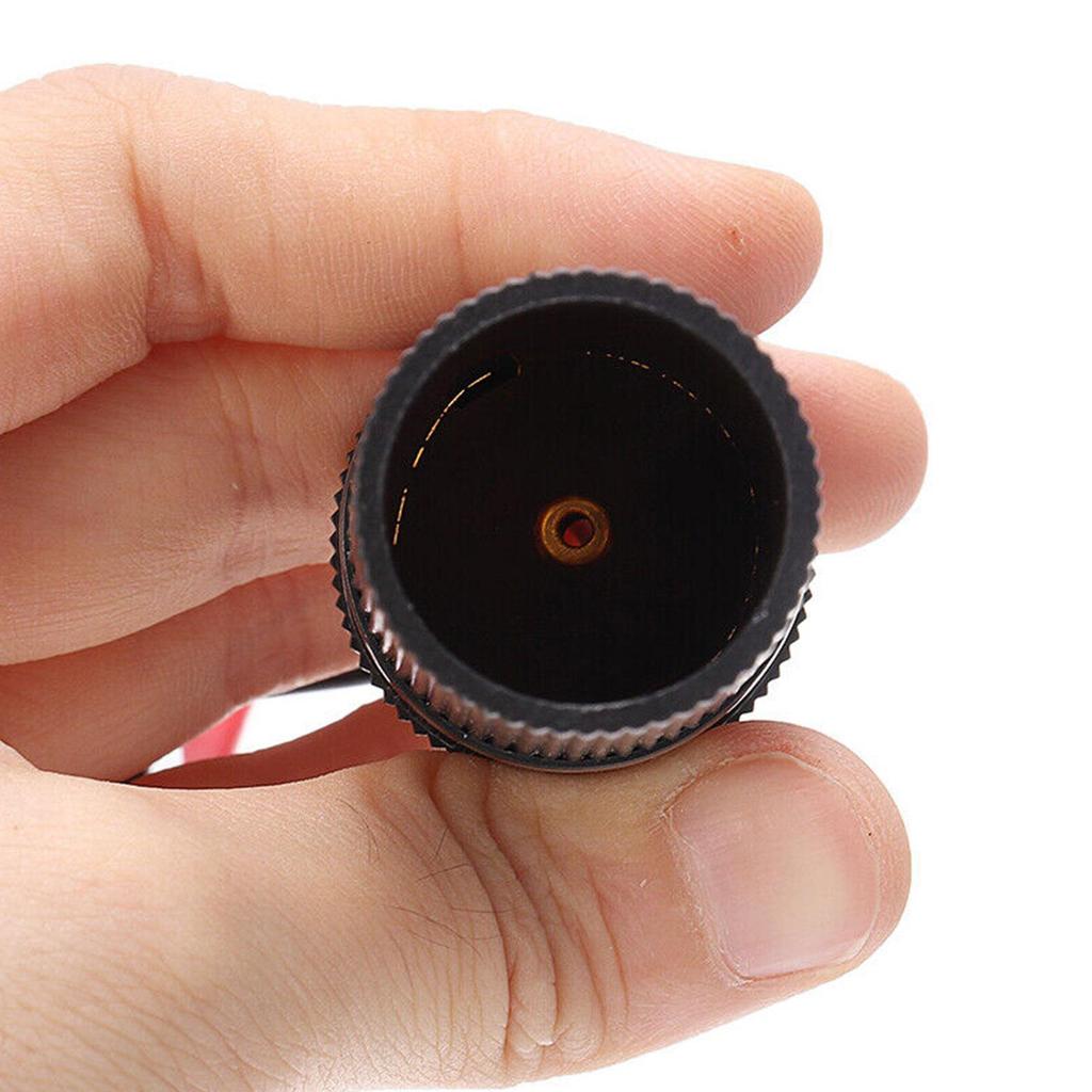 Universal 12V Car Auxiliary Cigarette Lighter Socket Cigarette Power Adapter Clip-on Exten Socket Cigar Power Adapter Light E5R2