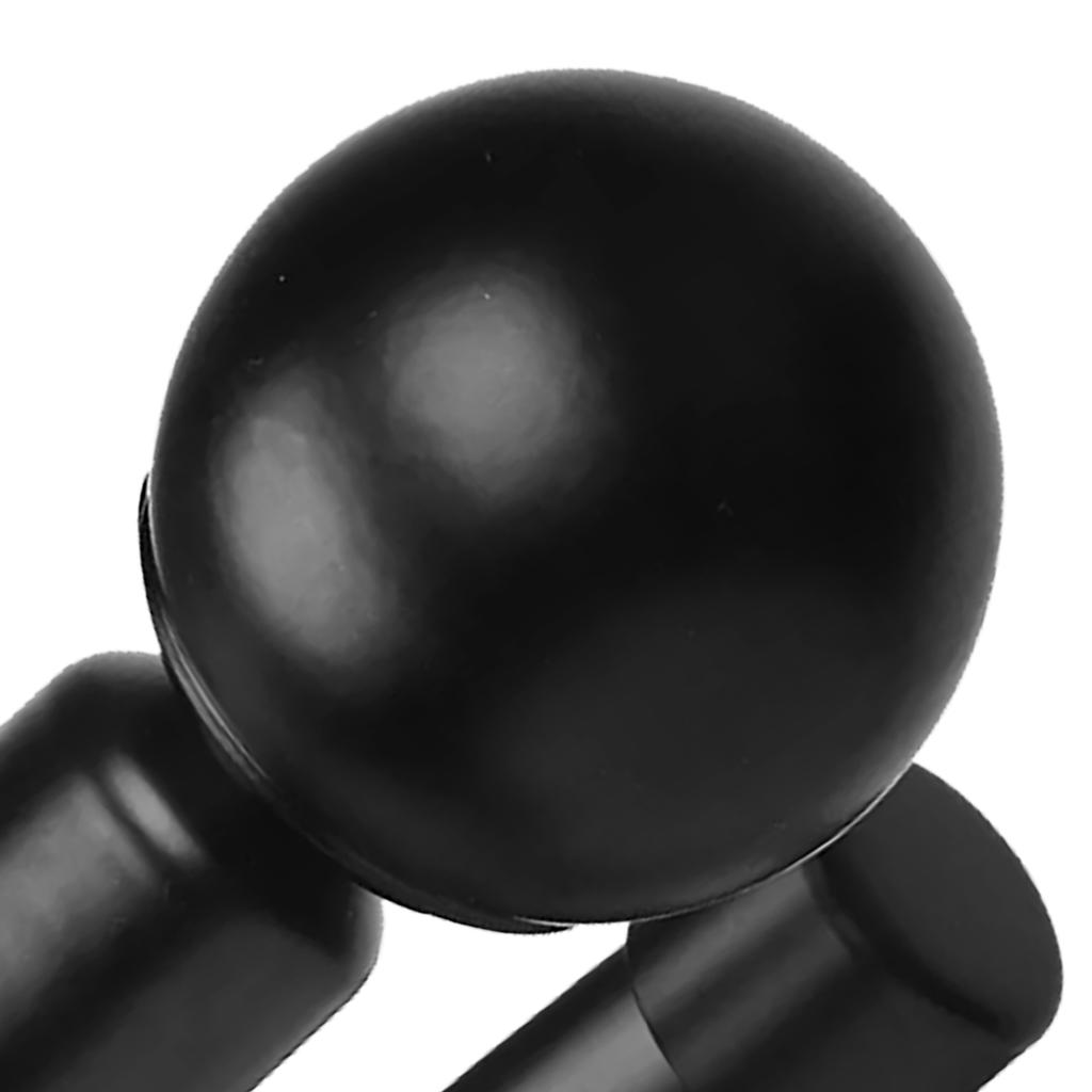 Двойной карниз Современный Прочный Металлический с Шарообразными Наконечниками Раздвижной Двойной Карниз для Кухни Спальни Окна Офиса Черный