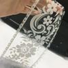 Новые кружевные наклейки на стену из ПВХ для украшения края окна в гостиной, двери, талии, шкафа, водонепроницаемые, самоклеящиеся, декор своими руками