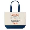 Tote bag - PLANETEE - Shopping Bleu Brian Aussi Génial - Coton - Bleu - Imprimé en France
