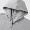 Gap Унисекс Толстовка с капюшоном на молнии с принтом логотипа