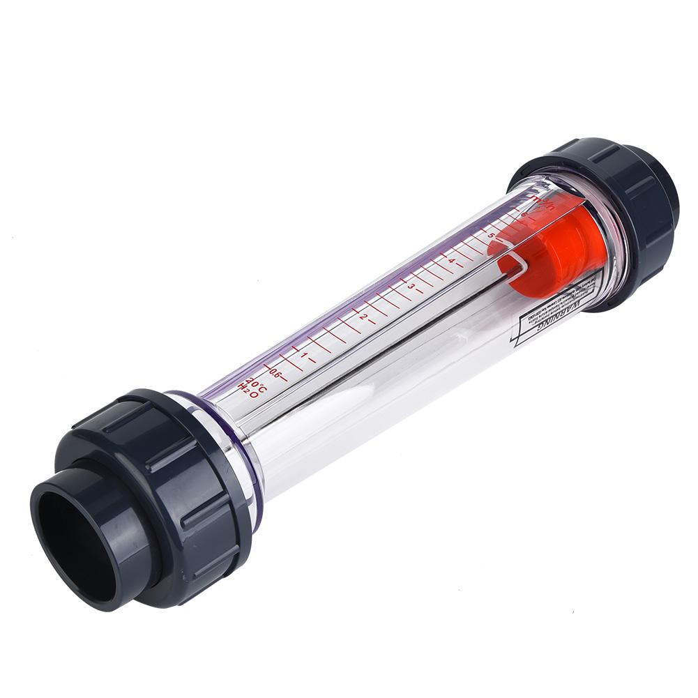 LZS 40 (D) ABS Plastic Tube Type Liquid Flowmeter Flow Measuring Instruments 0.6 6m H