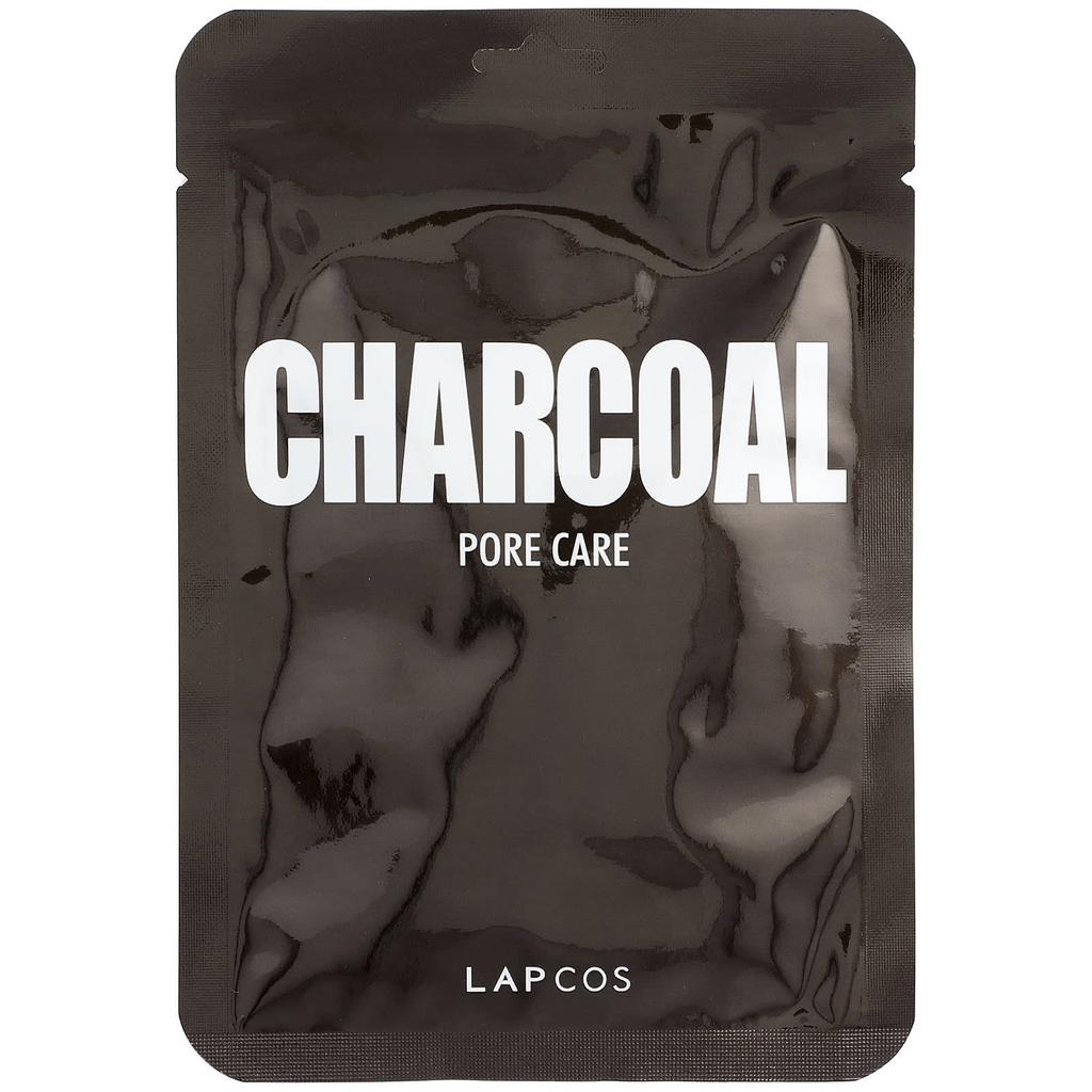 Charcoal Sheet Beauty Mask, Pore Care, 1 Sheet, 25Ml(0.84Fl Oz)