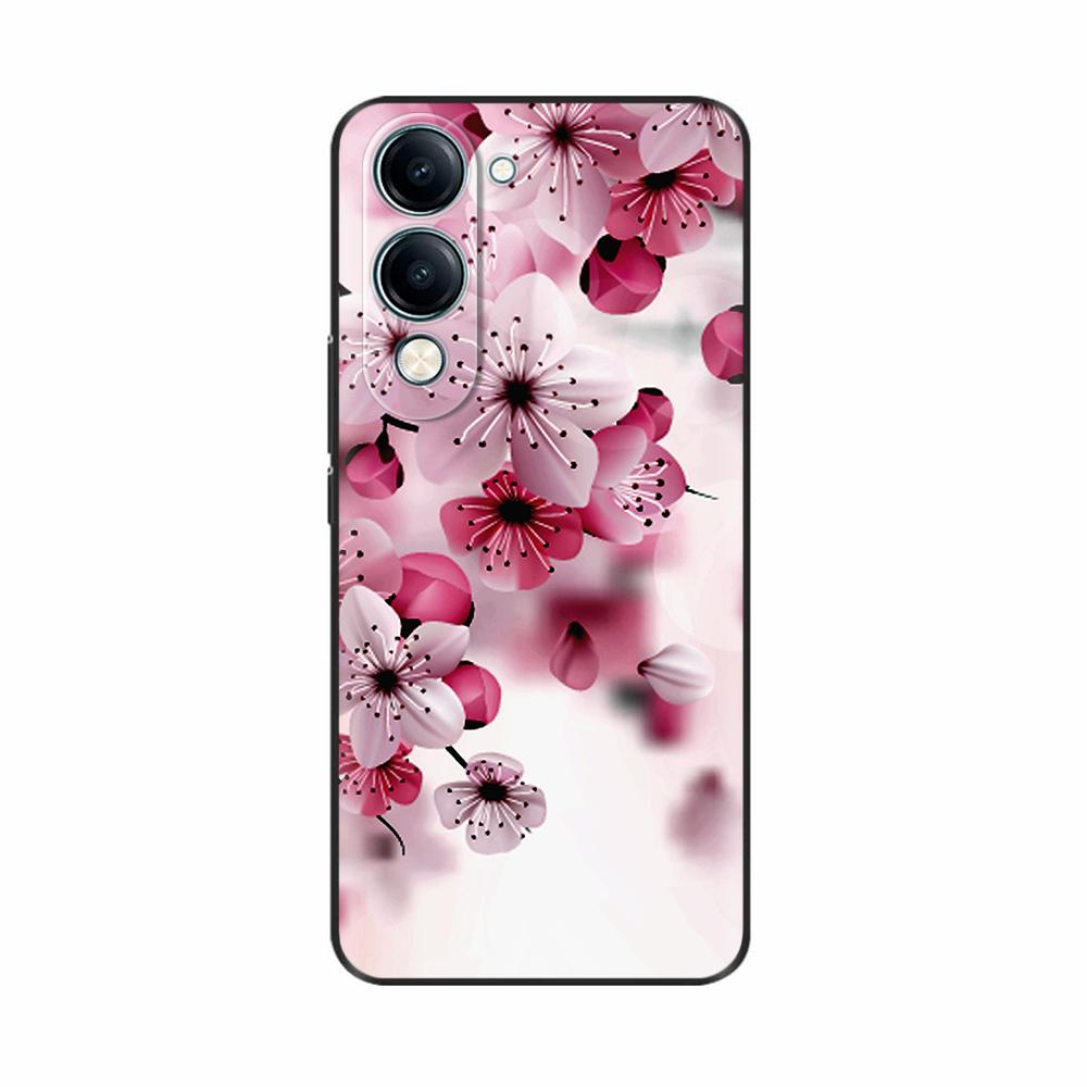 Силиконовый чехол для телефона Vivo Y19 5G Чехол 2025 Мягкий ТПУ чехол для телефона Vivo Y19 5G Чехол 6.74'' Ударопрочный Fundas Shell Bag Coque