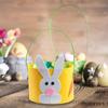 Easter Bunny Basket Eggs Bags For Kids Personalized Candy Basket  Buckets