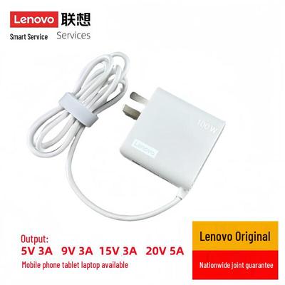 Lenovo Зарядное устройство для ноутбука ThinkPad 100 Вт GaN USB-C