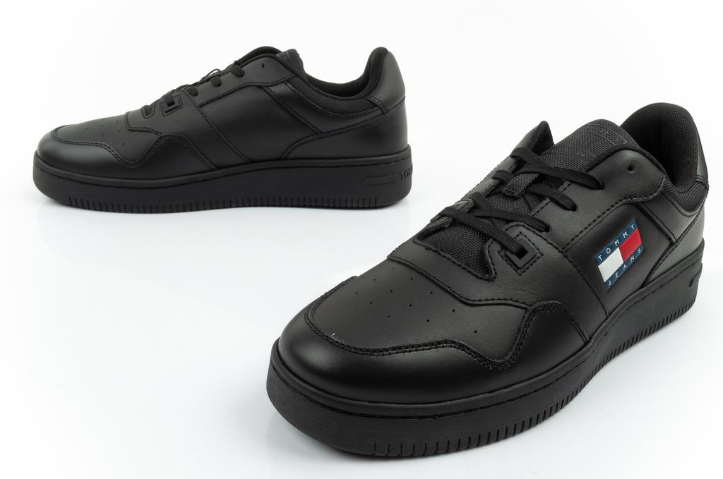 Tommy Hilfiger Tjm Retro Basket Ess Black [EM0EM01395] size 43