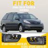 For 2004-2010 Toyota Sienna Door Handle Interior Inner Front Gray Left & Right